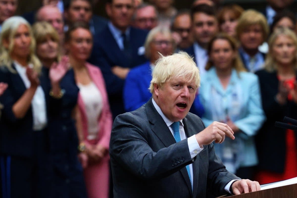 Boris Johnson (Aaron Chown/PA) (PA Wire)