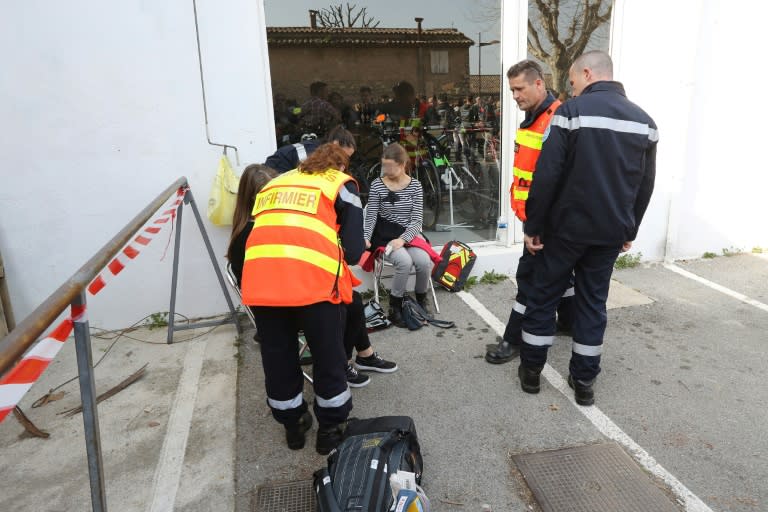 Eight people were injured in a school shooting in the French town of Grasse