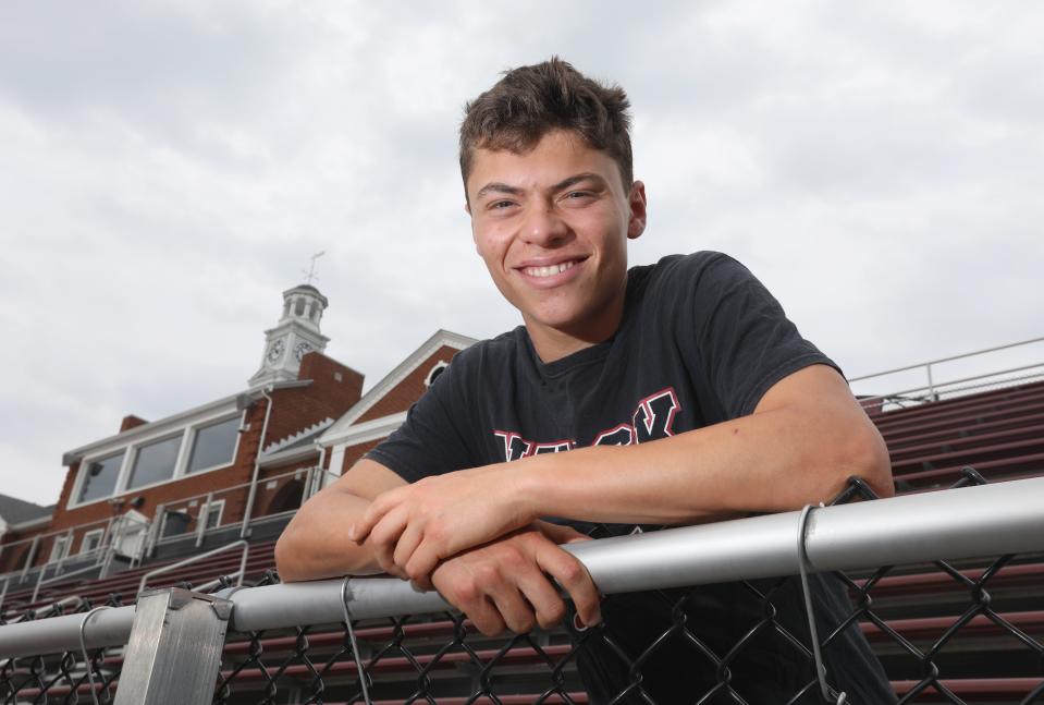 Nyack's Matt Schutzbank, Rockland boys outdoor track and field co-athlete of the year June 26, 2023.