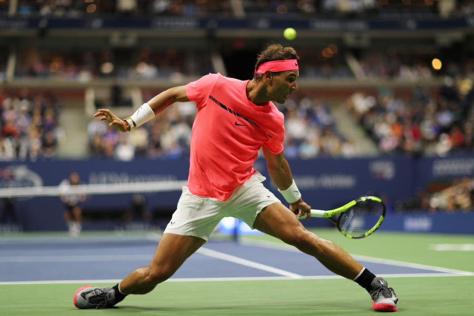 <p>on Day One of the 2017 US Open at the USTA Billie Jean King National Tennis Center on August 28, 2017 in the Flushing neighborhood of the Queens borough of New York City. </p>