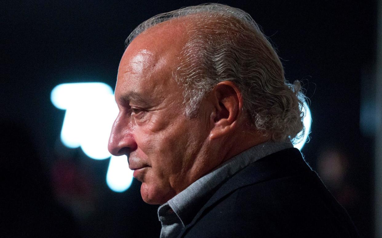 Sir Philip Green faces a series of sexual assault charges, which he denies - PA