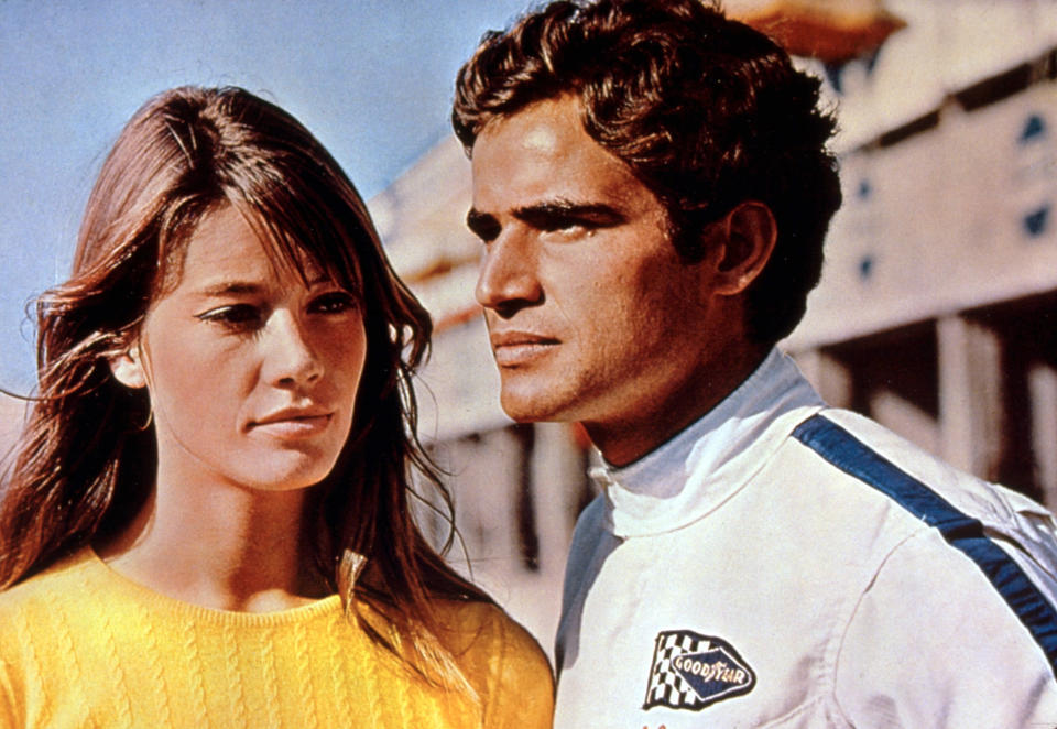 'GRAND PRIX,' Francoise Hardy, Antonio Sabato, 1966.