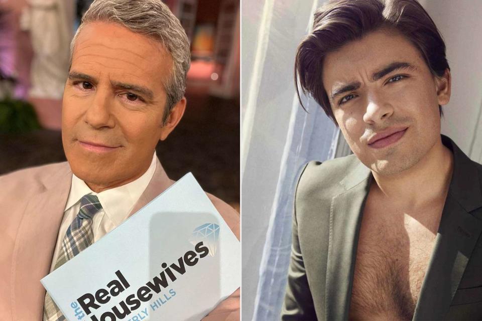 <p>michael.consuelos/Instagram; bravoandy/Instagram</p> Andy Cohen and Mark Consuelos