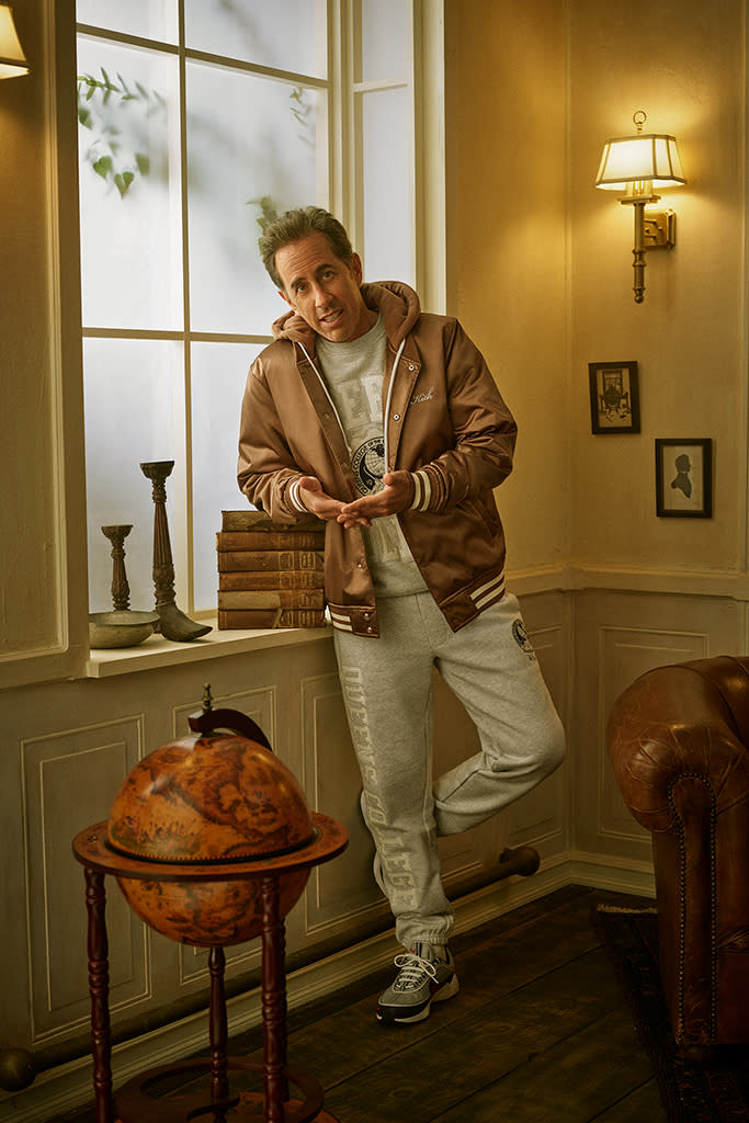 Jerry Seinfeld in selections from the Kith fall ’22 collection. - Credit: Courtesy of Kith