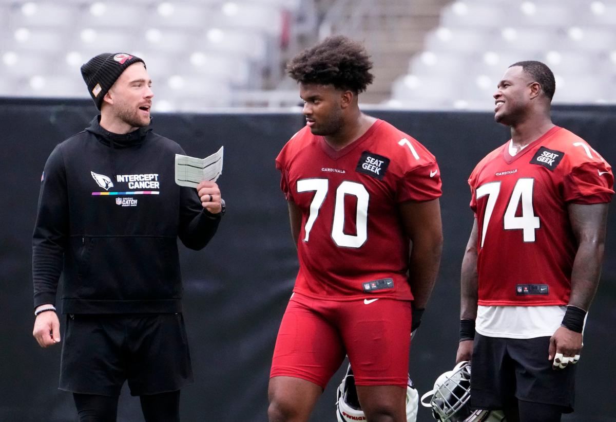 The Rookie Wall How Arizona Cardinals veterans are helping firstyear pros