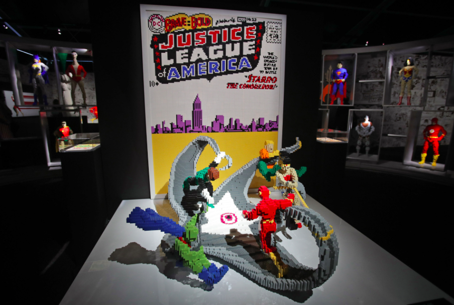 The Art of the Brick: DC Super Heroes