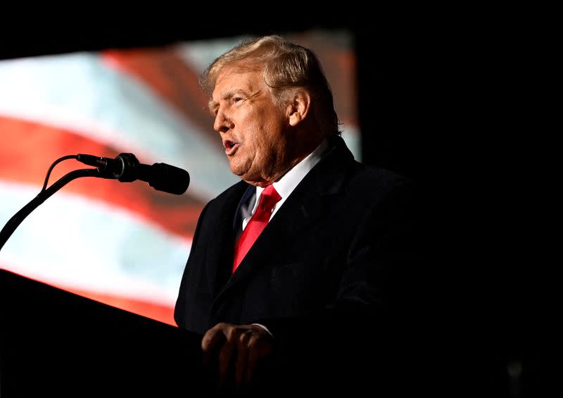 FILE PHOTO: Pre-election rally held in support of Republican candidates in Dayton