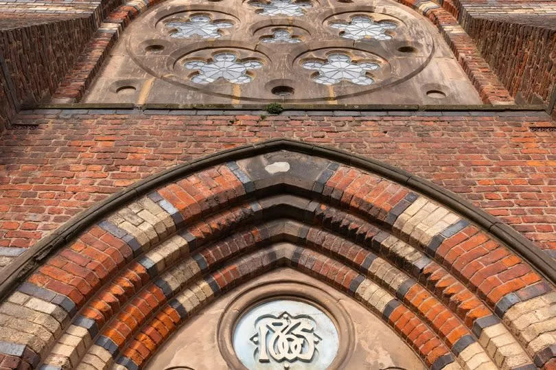 The United Reformed Church at Besses o' th' Barn built in a Gothic style