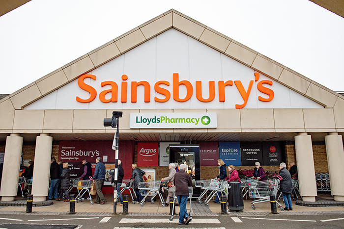 Sainsbury's store front