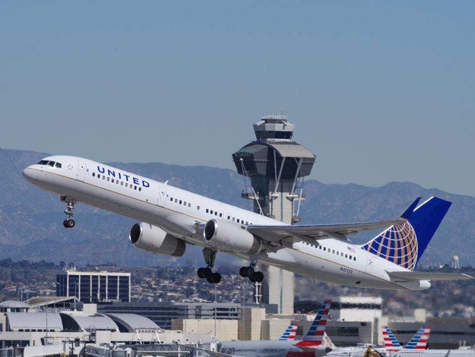 United Airlines at LAX