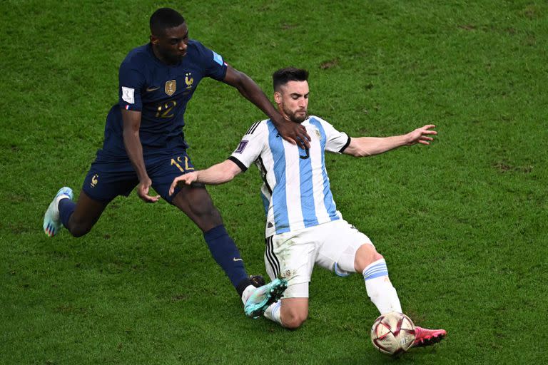 Nicolás Tagliafico mantuvo un gran nivel a lo largo de la Copa del Mundo y fue titular en la final ante Francia