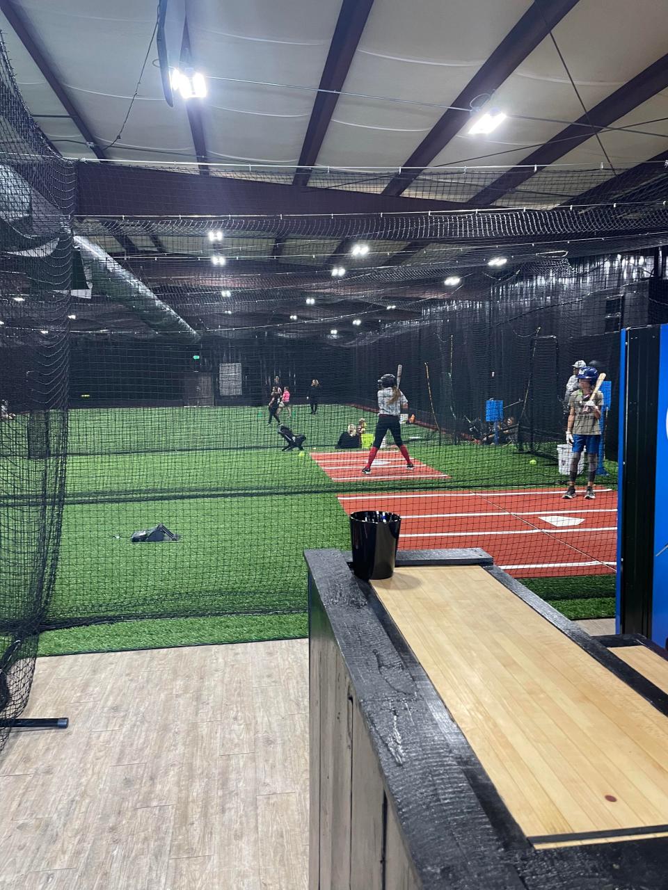 Young athletes improve their game at Mindset Batting Academy.