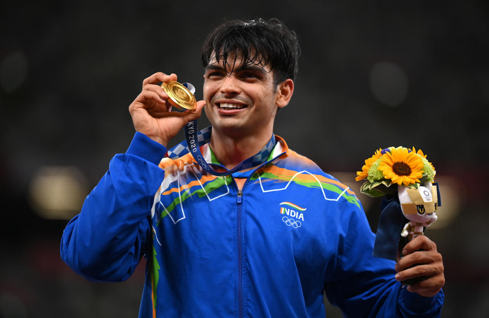 Gold medalist Neeraj Chopra