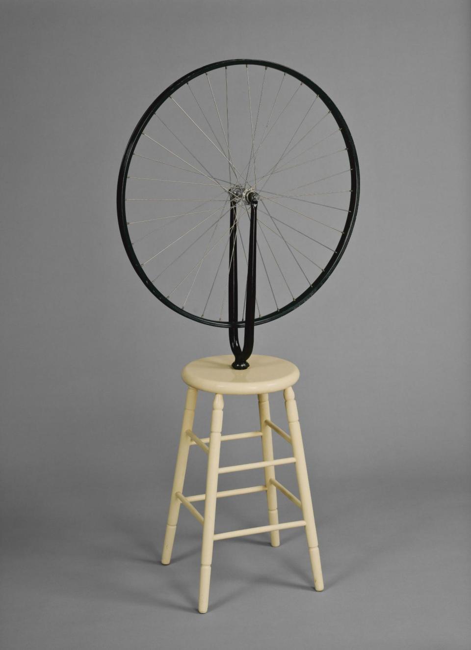 Marcel Duchamp, 'Bicycle Wheel', 1913, 6th version 1964 (Photo © Ottawa, National Gallery of Canada / © Succession Marcel Duchamp/ADAGP, Paris and DACS, London 2017)