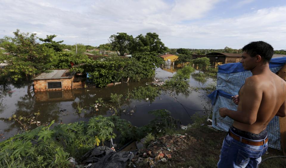 Severe flooding in South America