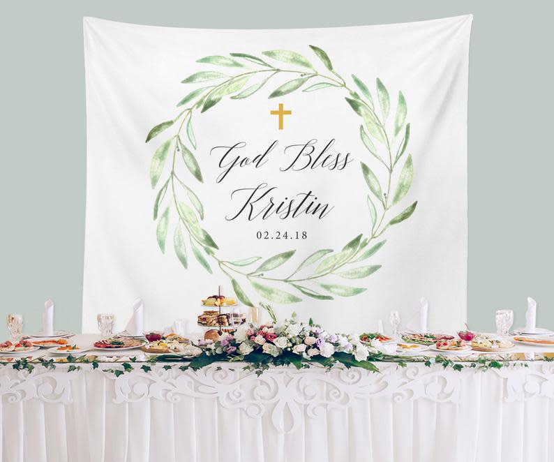 Baptism Backdrop