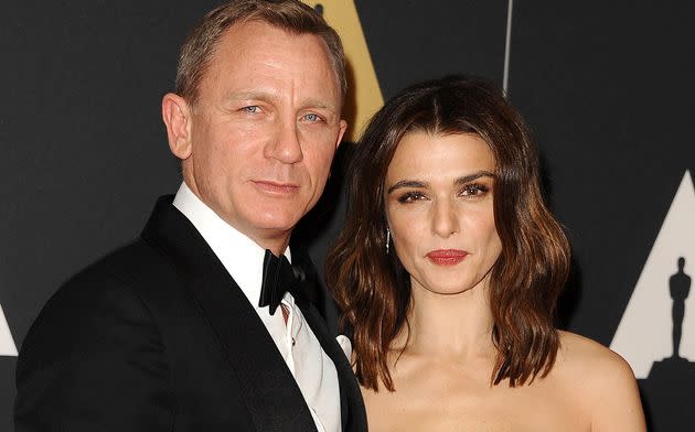 Daniel Craig and actress Rachel Weisz pictured in 2015