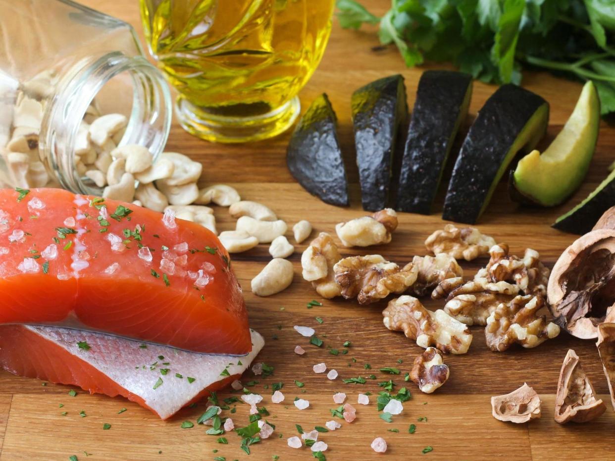 Mediterranean diets build meals around fruit and veg, nuts and pulses with small amounts of meat, fish and cheese: Getty/iStock