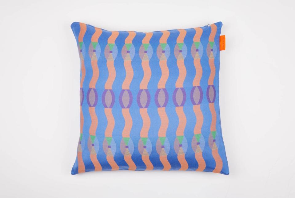 Yinka Ilori Homeware, Omi Cushion, from £105.00, Yinka Ilori (Handout)