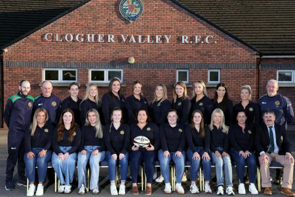 Clogher Valley Senior Ladies squad. <i>(Image: John McVitty)</i>