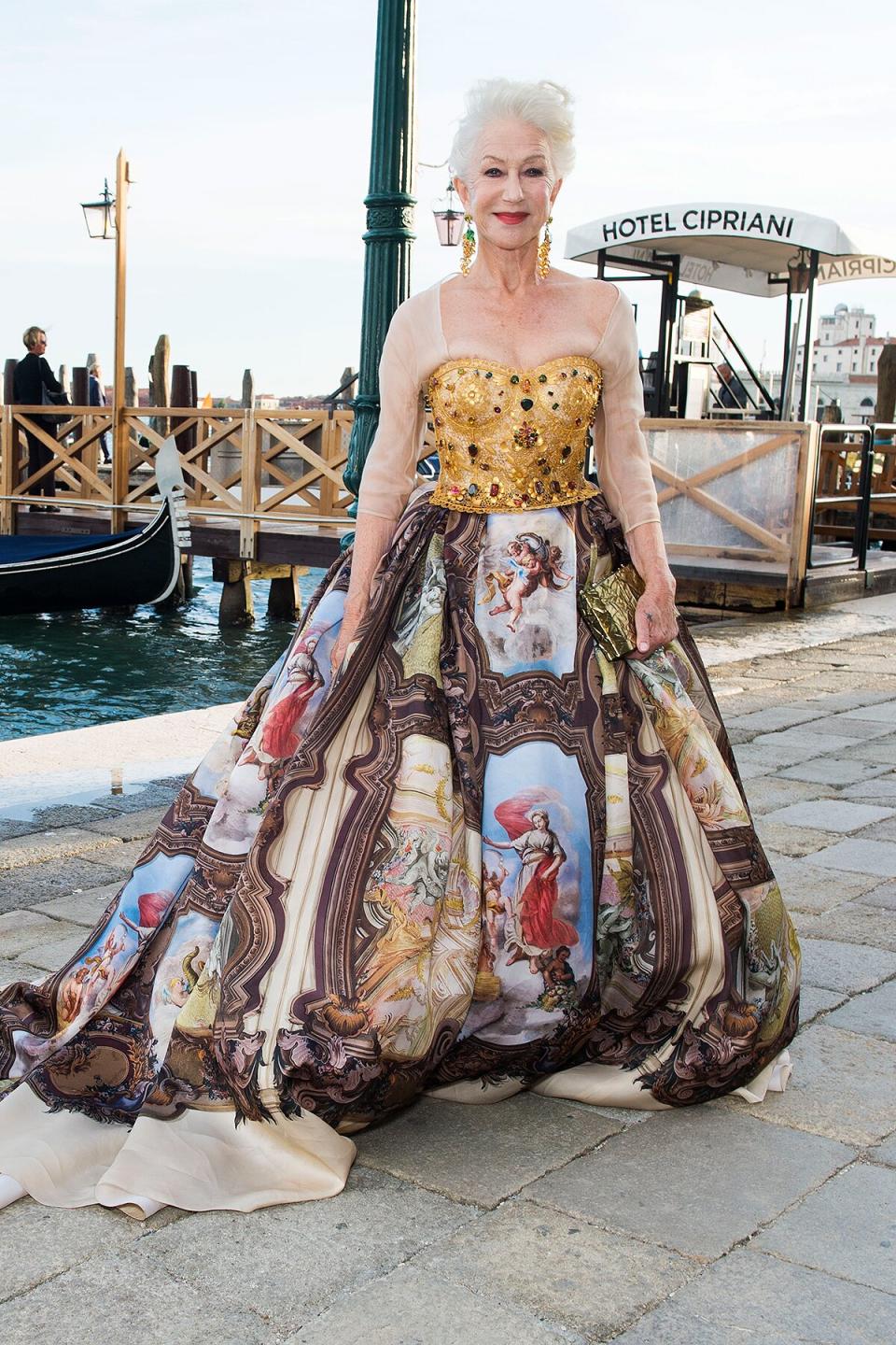 Dolce&amp;Gabbana Alta Moda Women’s Show in Venice, Italy on Sunday August 29th.