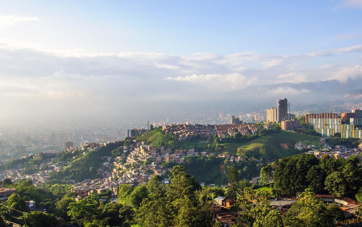 "Today Medellin feels new-born. It helps that the setting is gorgeous" - getty