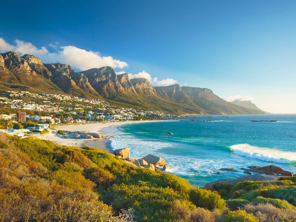 The South African coast outside Cape Town  (Getty)