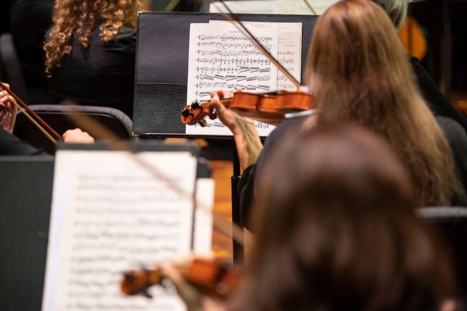 Sheboygan Symphony Orchestra performs.