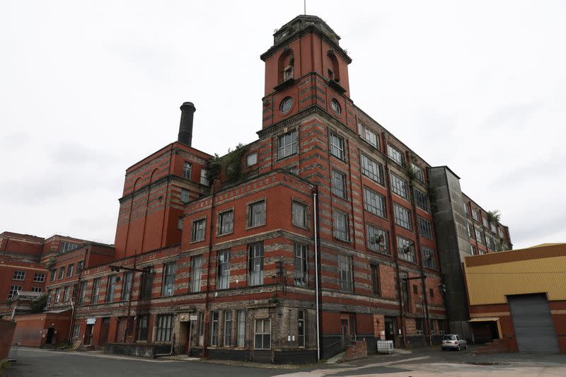 A general view of the old Leigh spinners mill is pictured in Leigh