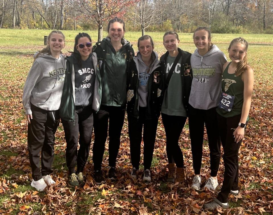 St. Mary Catholic Central's girls cross country qualified for the state finals Saturday by taking second in their Regional.