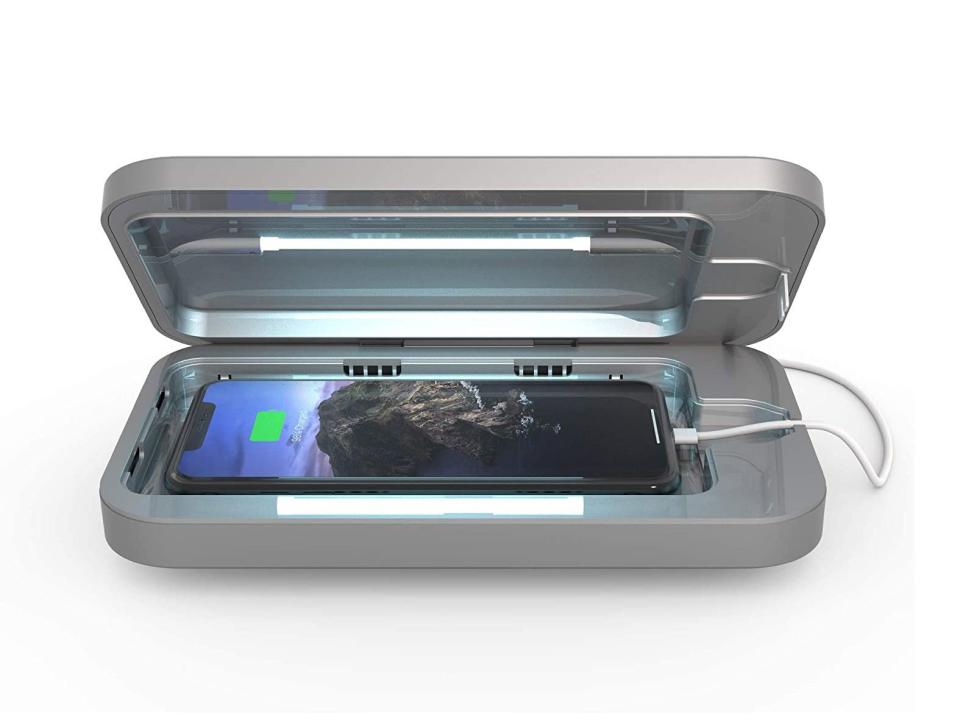 PhoneSoap 3 UV Cell Phone Sanitizer and Dual Universal Cell Phone Charger