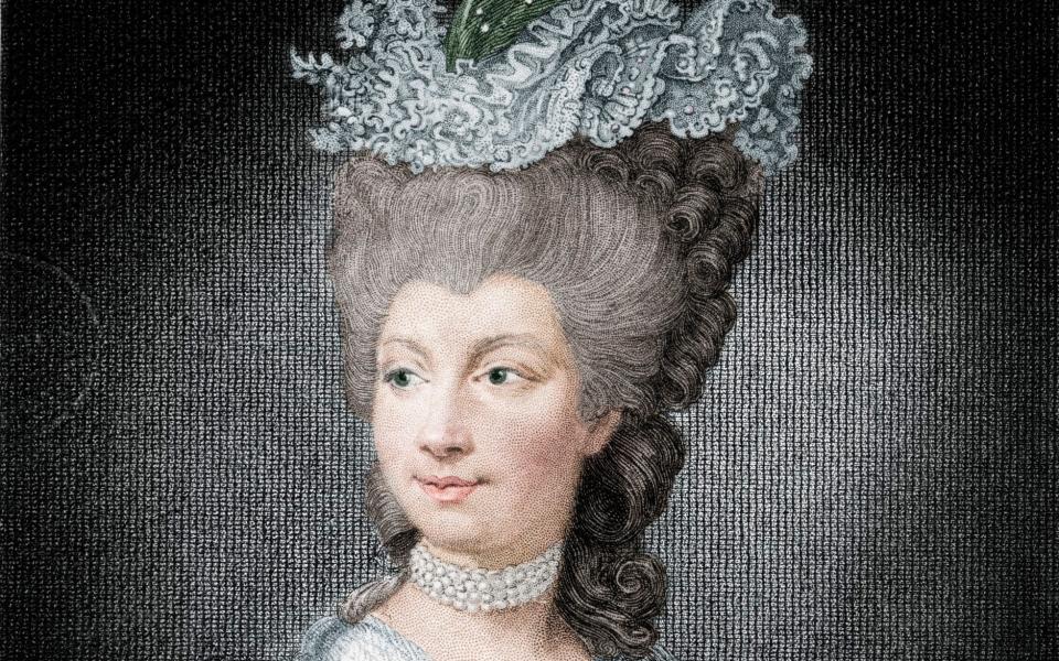 A portrait of Queen Charlotte, great-great-great-great grandmother of Queen Elizabeth II - Getty