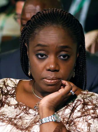 Nigeria's Finance Minister Kemi Adeosun attends the 2018 Annual Meetings of the African Export-Import Bank (Afreximbank) in Abuja, Nigeria July 13, 2018. REUTERS/Afolabi Sotunde