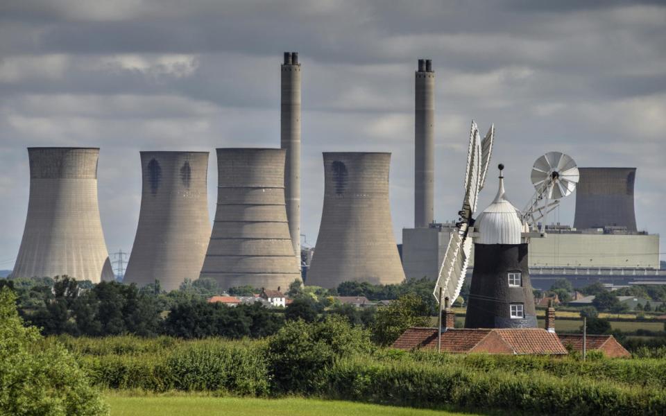 Le centrali elettriche a carbone di West Burton A saranno accese - Christopher Drabble / Alamy Stock Photo