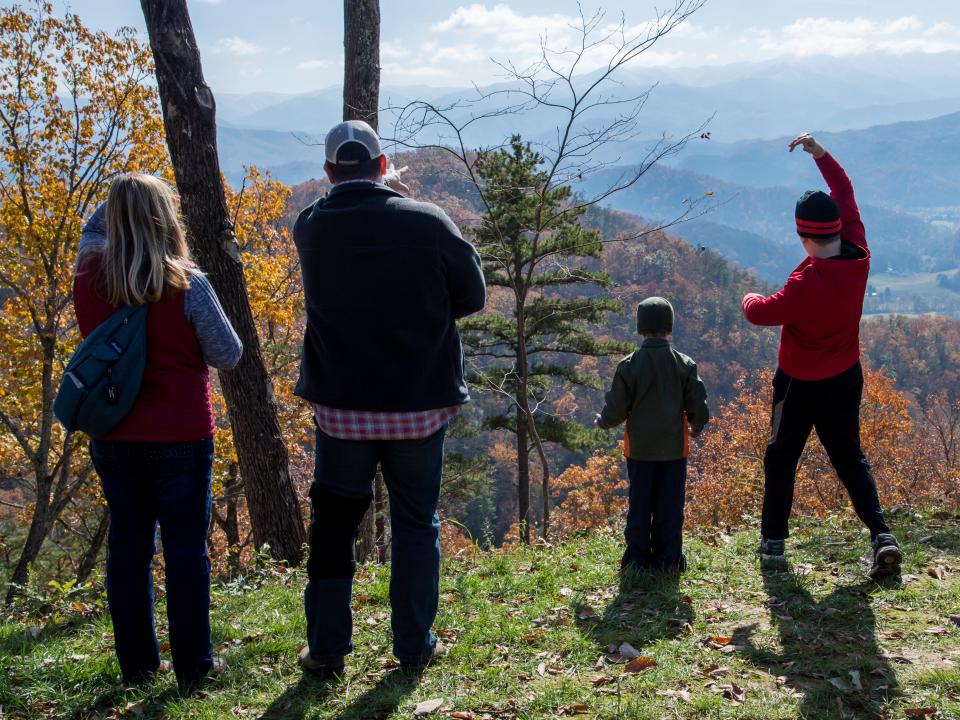 great smoky mountains fall tennessee