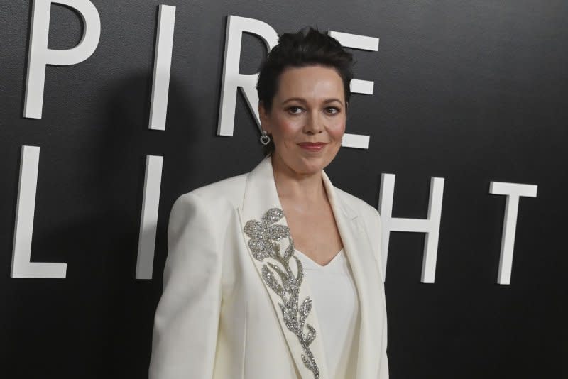 Olivia Colman attends the Beverly Hills premiere of "Empire of Light" in 2022. File Photo by Jim Ruymen/UPI