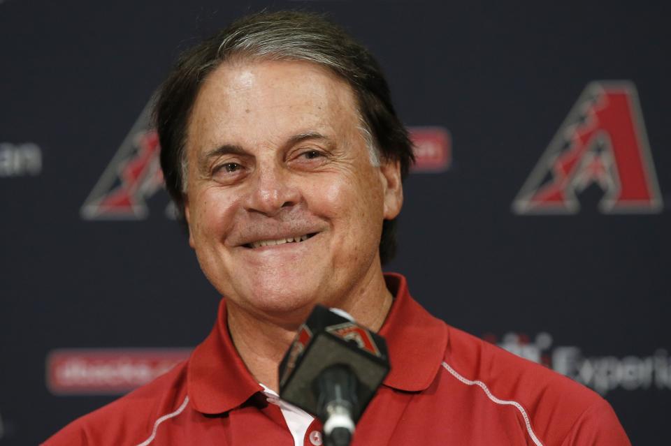 Tony La Russa is leaving the Diamondbacks after four seasons. (AP Photo)