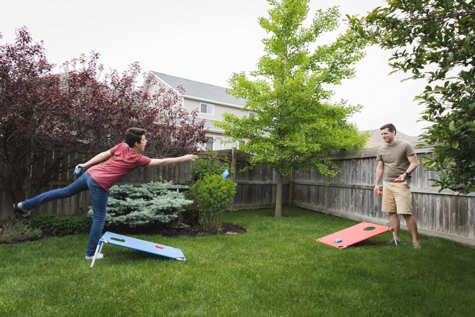 best graduation party ideas backyard games