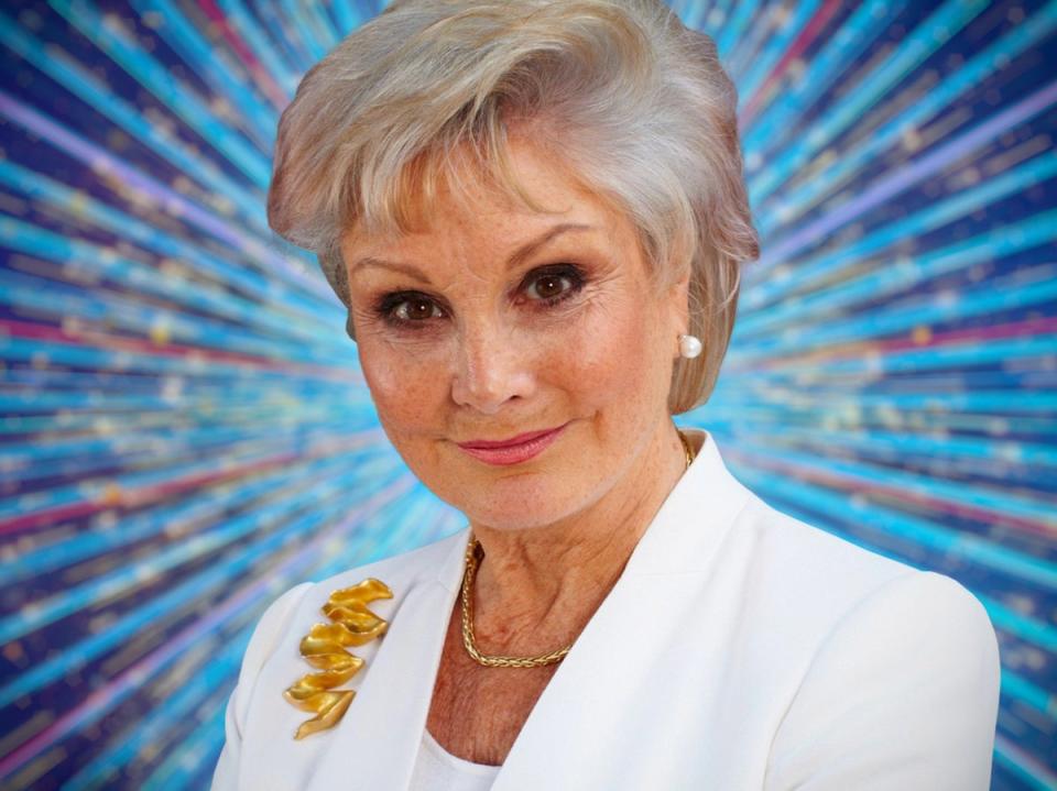 Angela Rippon in a promotional image for ‘Strictly' (BBC)