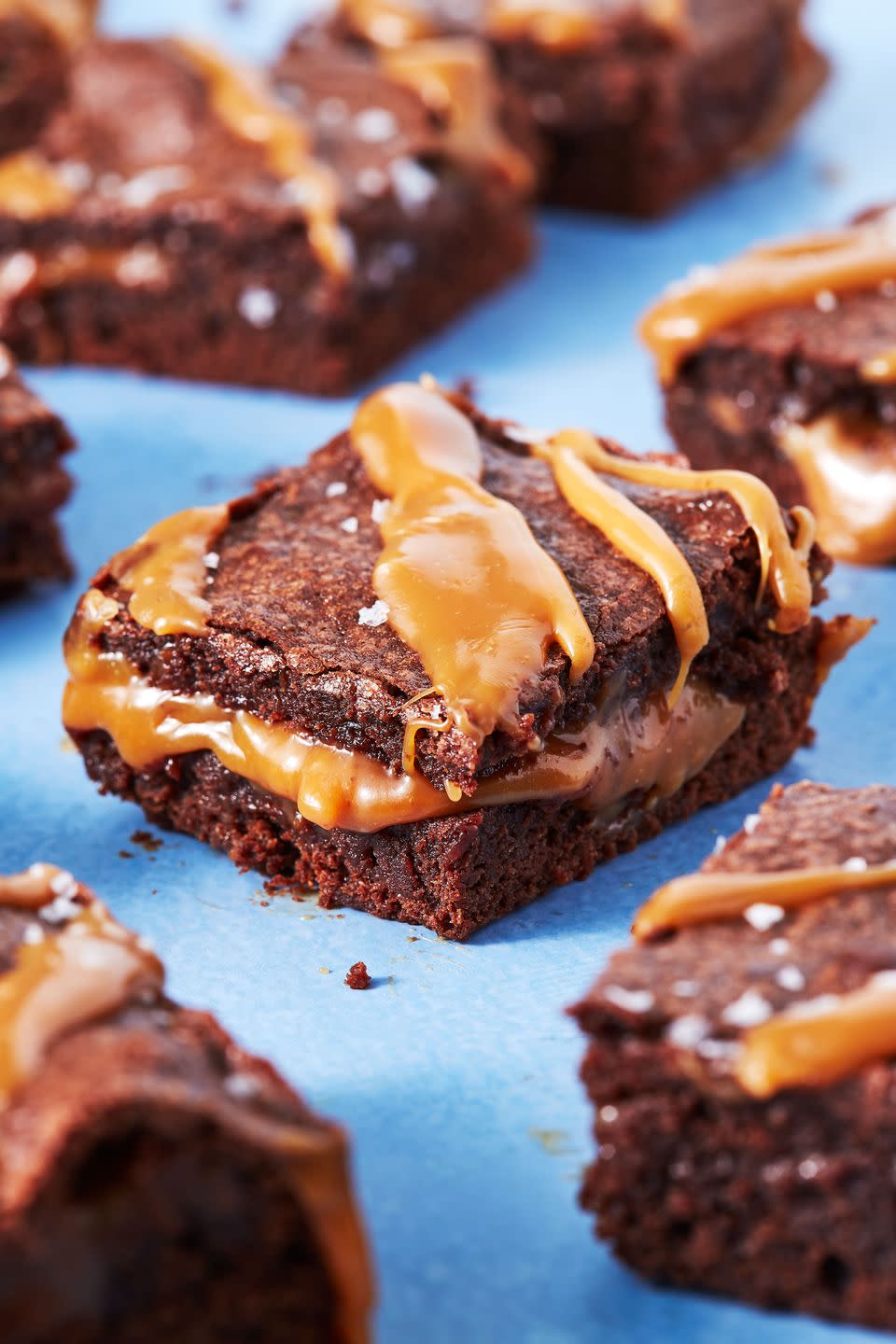 salted caramel brownies