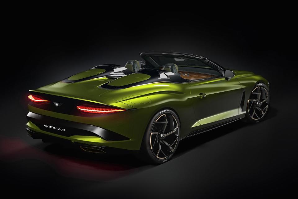 View Photos of the 2021 Bentley Mulliner Bacalar Concept