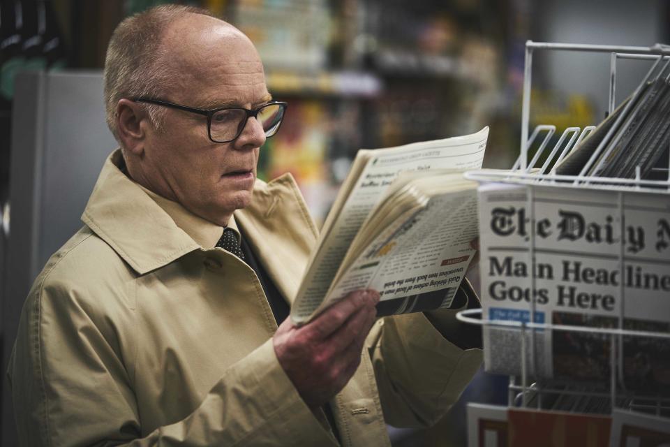 Jason Watkins is Simon in Coma. (Channel 5)
