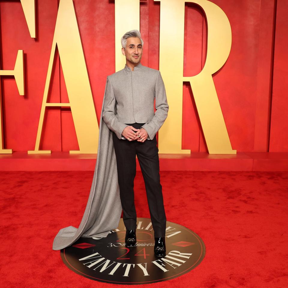 Tan France attends the 2024 Vanity Fair Oscars after-party.