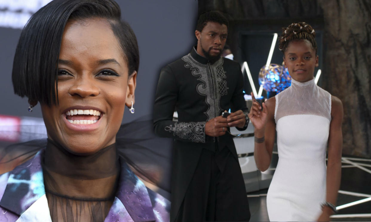 Letitia Wright came up with one of the best lines in Black Panther