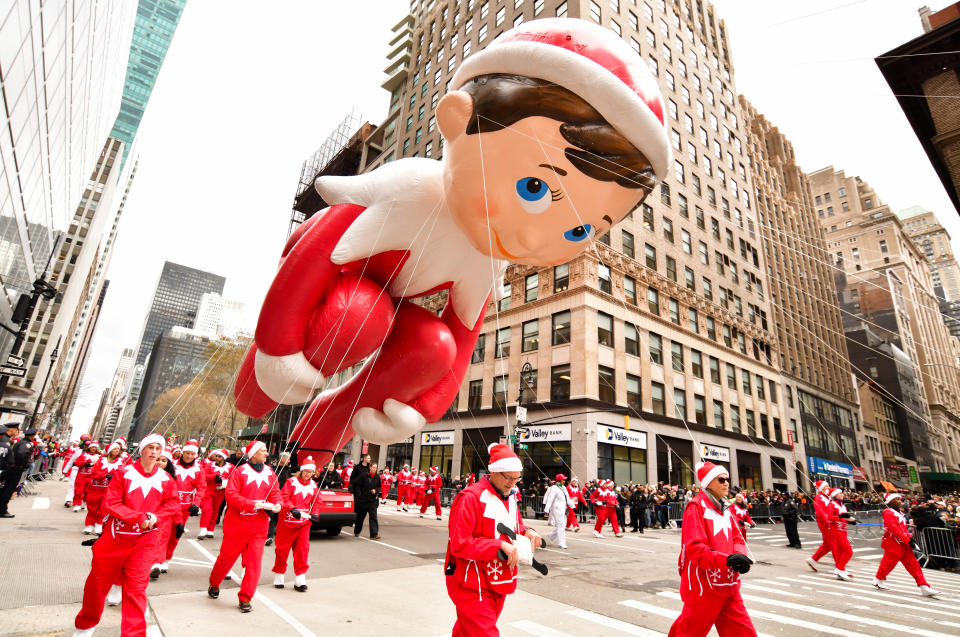 During Scout Return Week (which this year runs from Nov. 23 to Dec. 2), parents start setting out their Elf on the Shelf displays. (Photo: James Devaney/Getty Images)