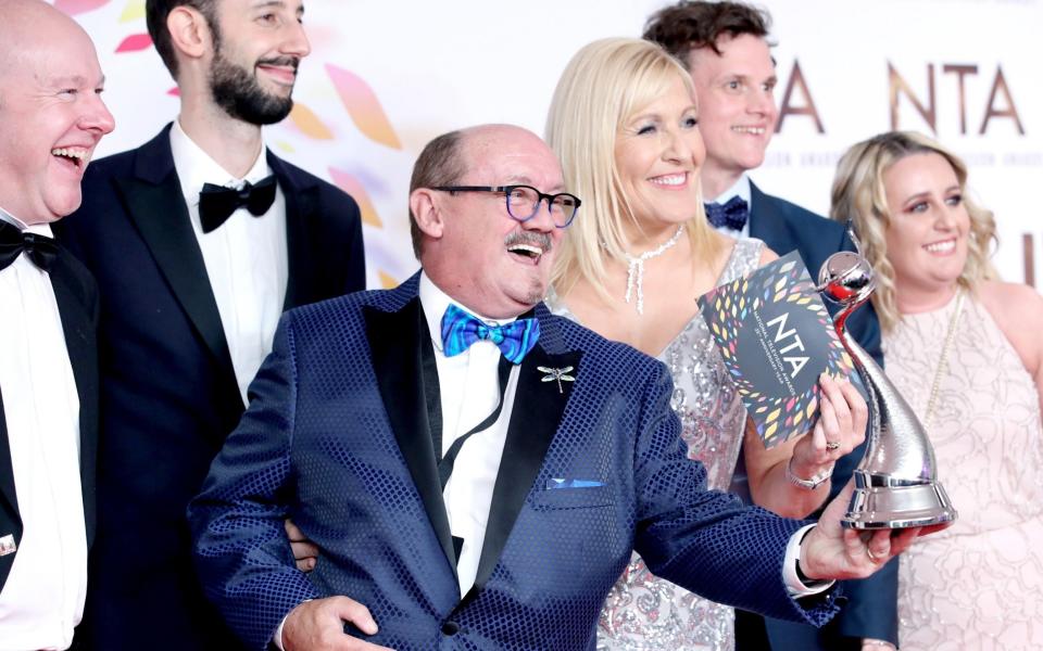 Brendan O'Carroll at the National Television Awards - Wireimage