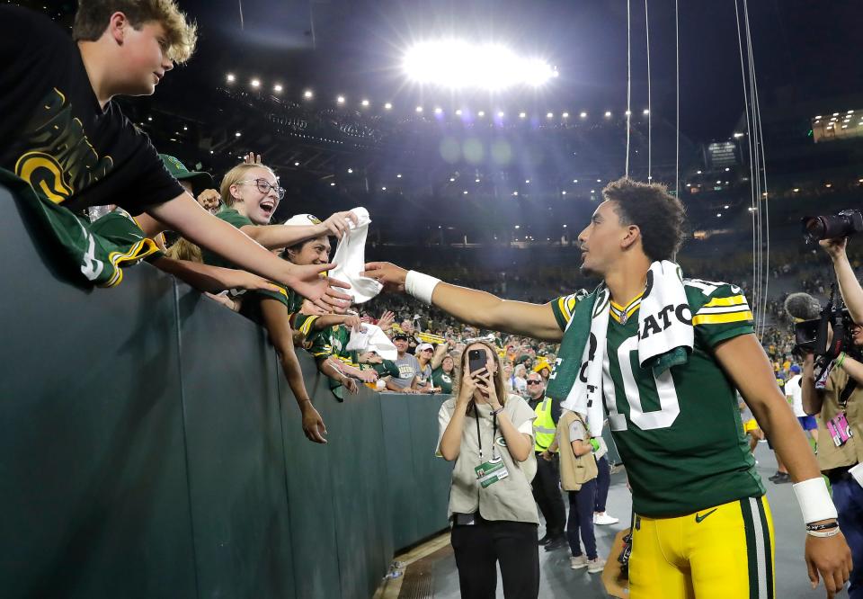 Jordan Love is entering his fourth season with the Green Bay Packers but first as the starting quarterback.
