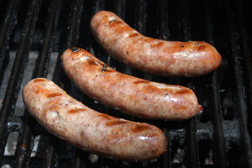 Want to prep bratwursts for the grill? Chef K.C. Gulbro says it's all about the brine. (Photo: Getty Creative)