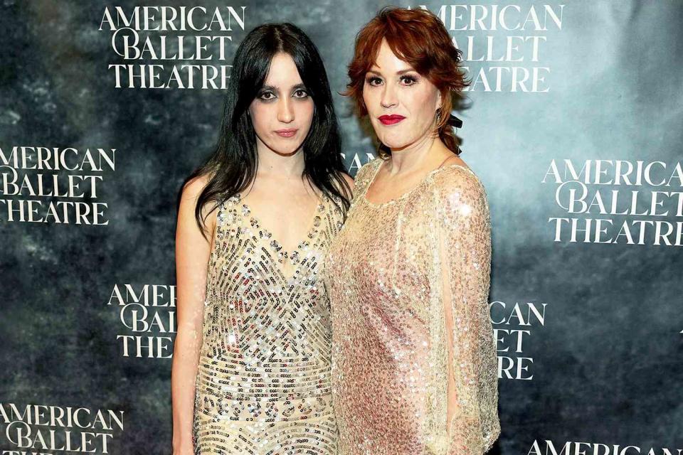 <p>Bennett Raglin/Getty</p> Molly Ringwald and daughter Mathilda