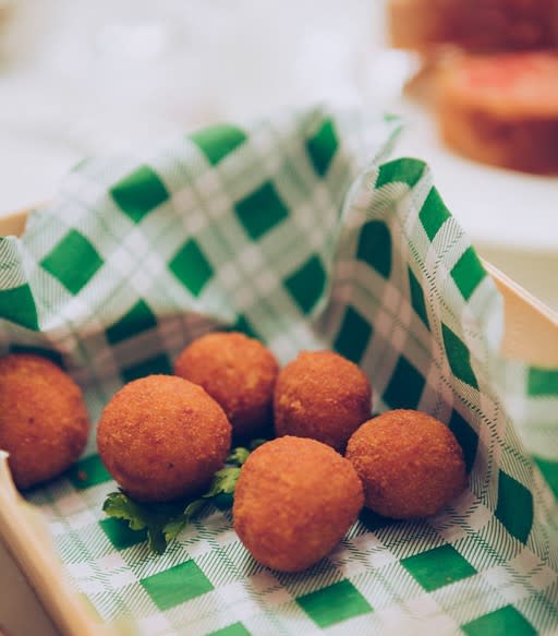 Las fantásticas croquetas de A Quinta Da Agua. Foto: A Quinta Da Agua.